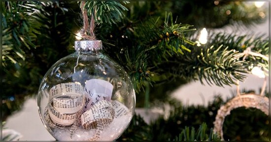 Decora il tuo albero di Natale con il fai da te