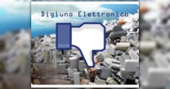 Digiuno? Sì, ma… elettronico!