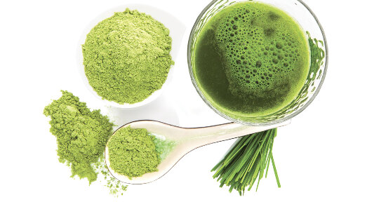 Erba di grano e d’orzo, Spirulina e Chlorella