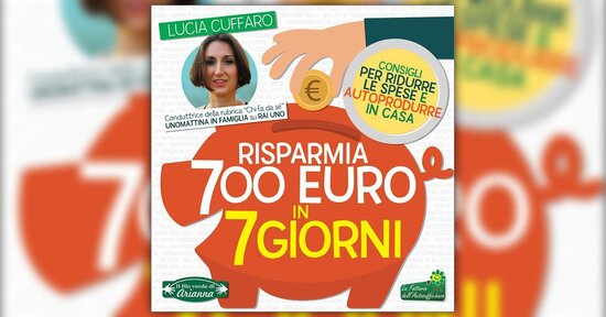 Impara l'arte e mettila da parte - Risparmia 700 Euro in 7 Giorni - Libro di Lucia Cuffaro