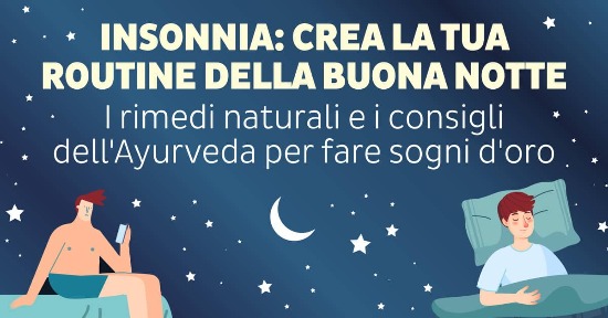 Insonnia: crea la tua routine della buona notte
