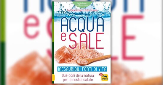 Le virtù salutari dei cristalli di sale in acqua pura
