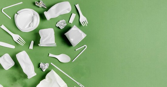 Non usare piatti di plastica!