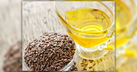 Olio di lino in cosmesi