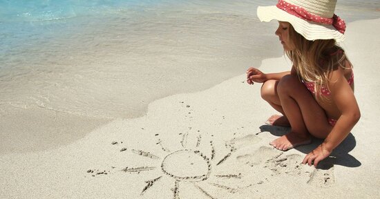 Protezione dal sole per adulti e bambini