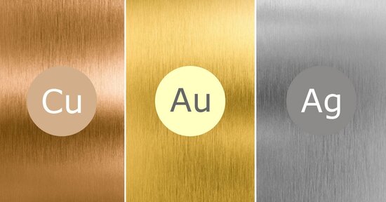 Recupera energia con oro rame e argento