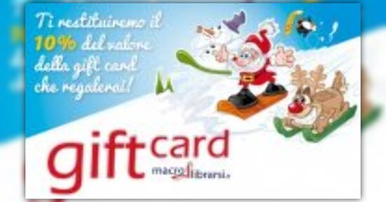 Regalare Gift Card a Natale non è mai stato così conveniente!