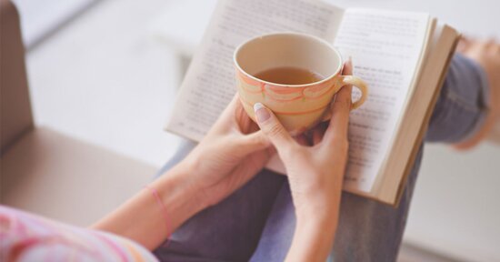 Rilassati… con una tisana e un buon libro