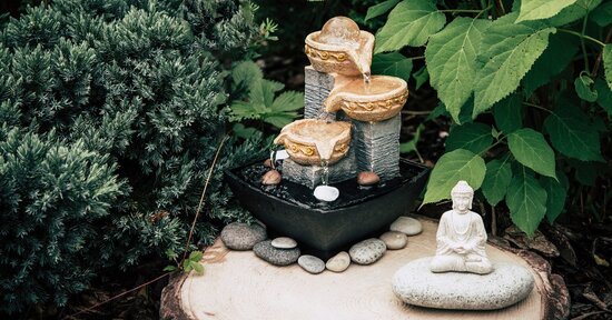 Perché tenere in casa una fontana o un giardino zen