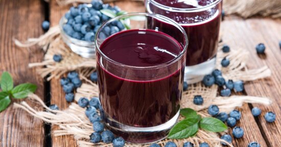 Succo di mirtillo: proprietà e benefici
