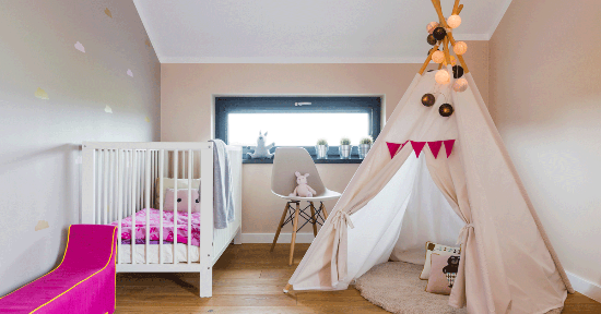 Un teepee in cameretta