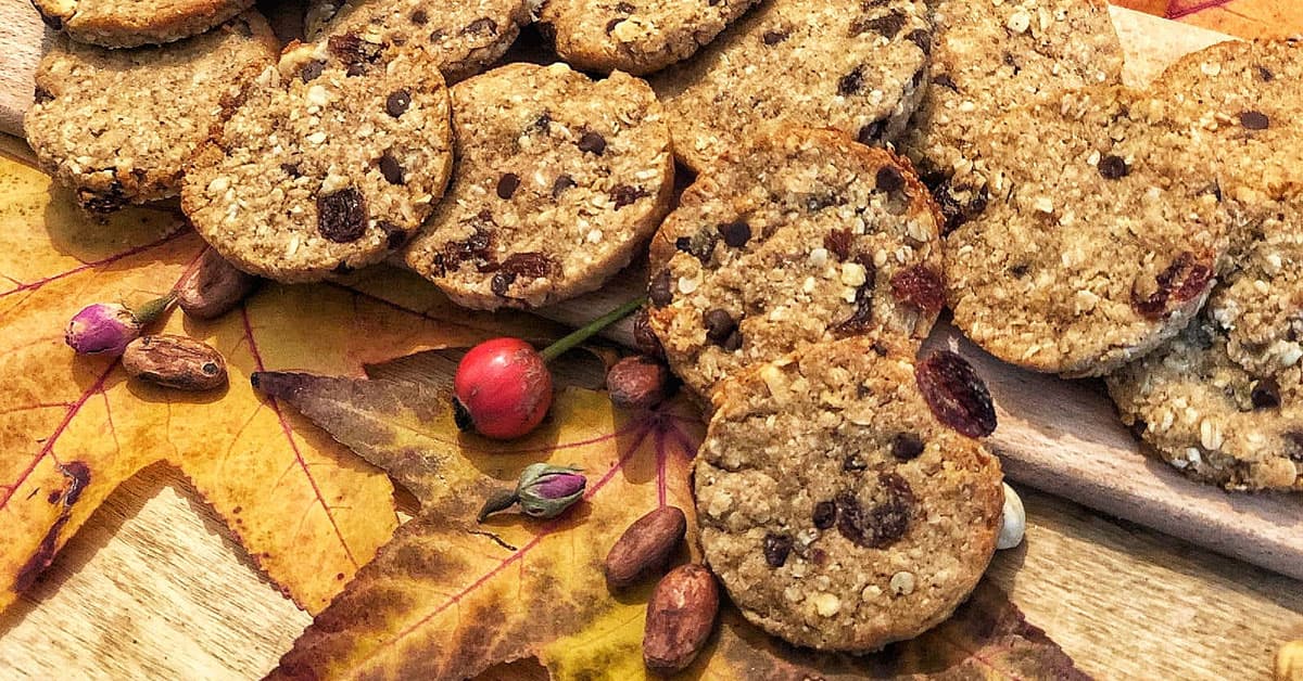 Biscotti ai cereali e nocciole