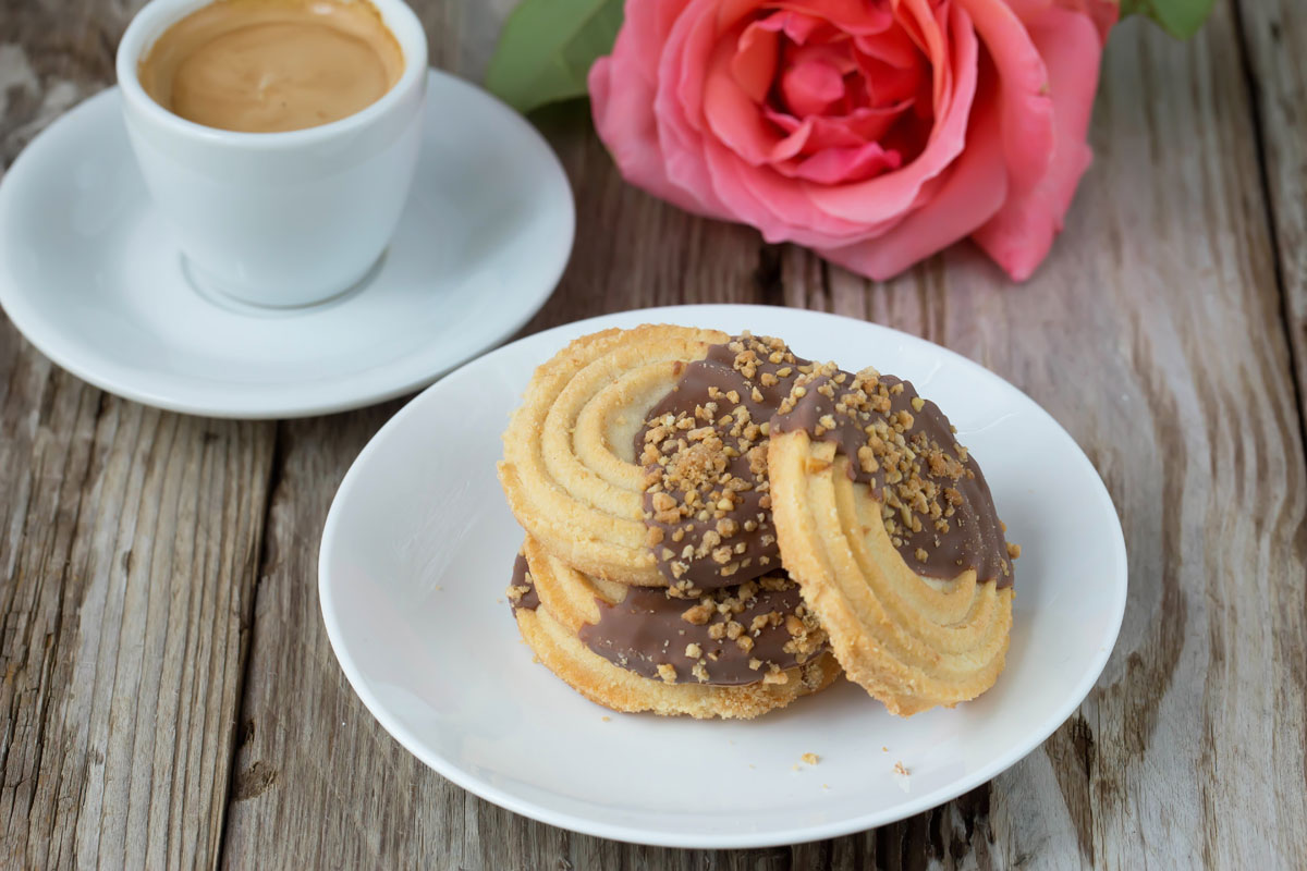 Biscotti mandorle e cacao