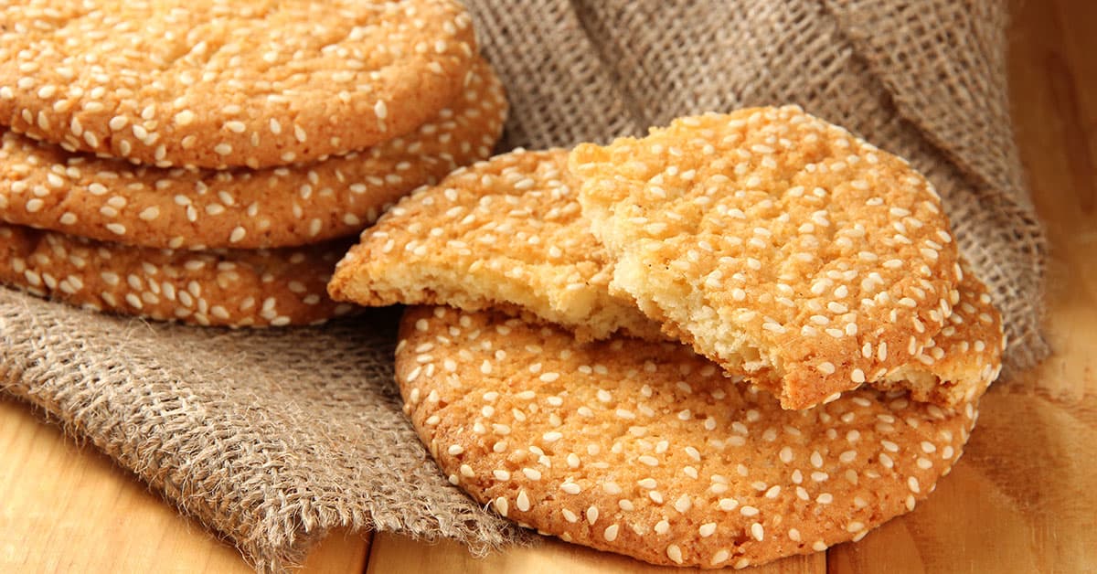 biscotti di farro sesamo e cannella