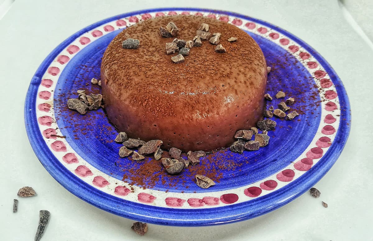 Budino al cioccolato senza sensi di colpa
