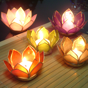 Koboko Catena Luminosa A Forma Di Fiore Di Loto - Luci Colorate USB Per Decorazione