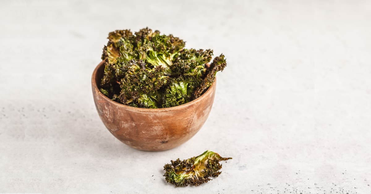Chips di spinaci e cavolo nero fatte in casa