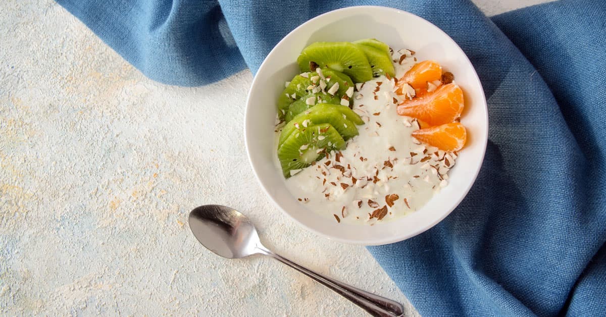 Crema budwig raw vegan con semi di girasole