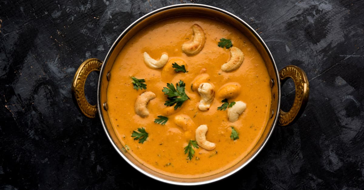 Curry di verdure e anacardi