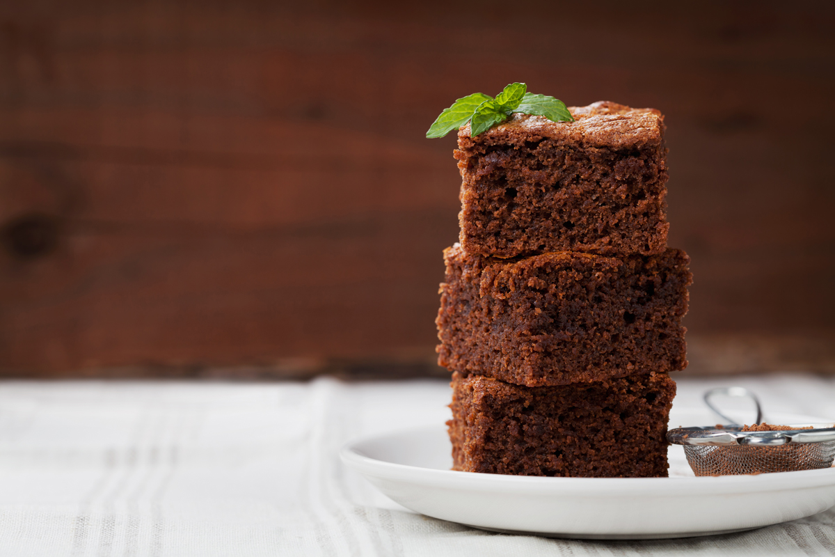 Quadrotto con cioccolato e spirulina