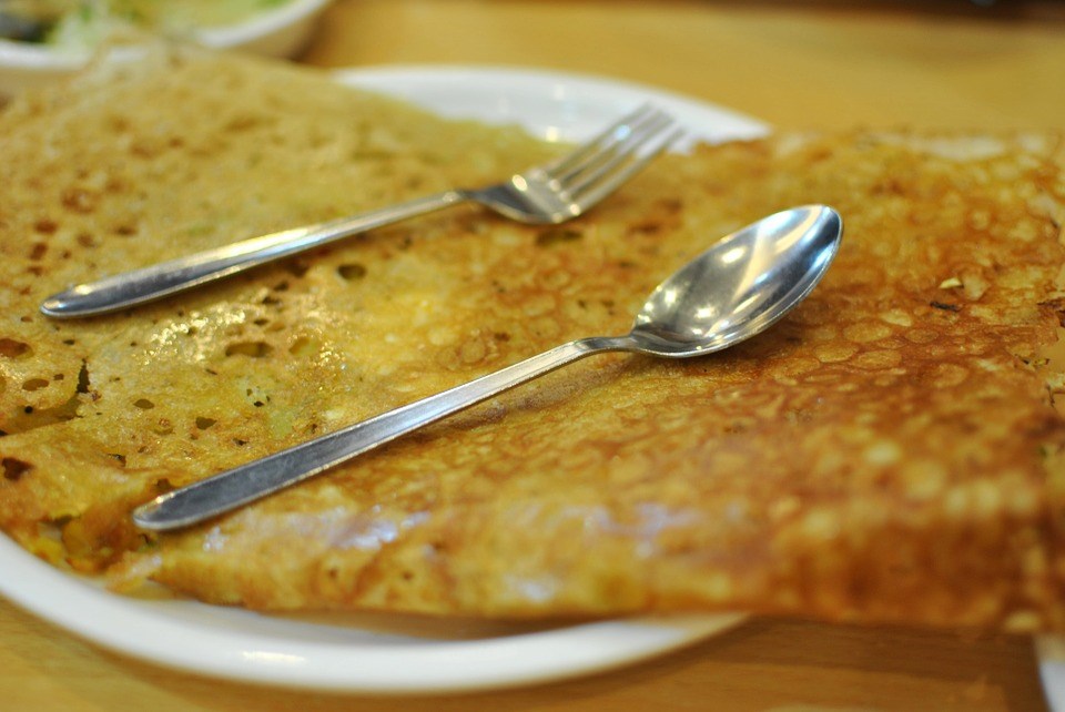 Dosa con ghee