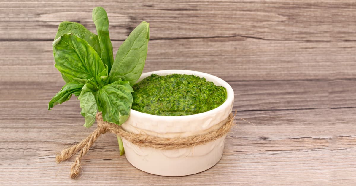 Pesto agli spinaci
