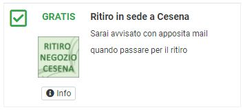 Ritiro in sede