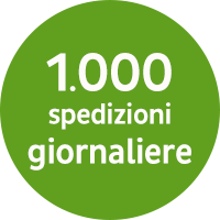 1.000 spedizioni al giorno