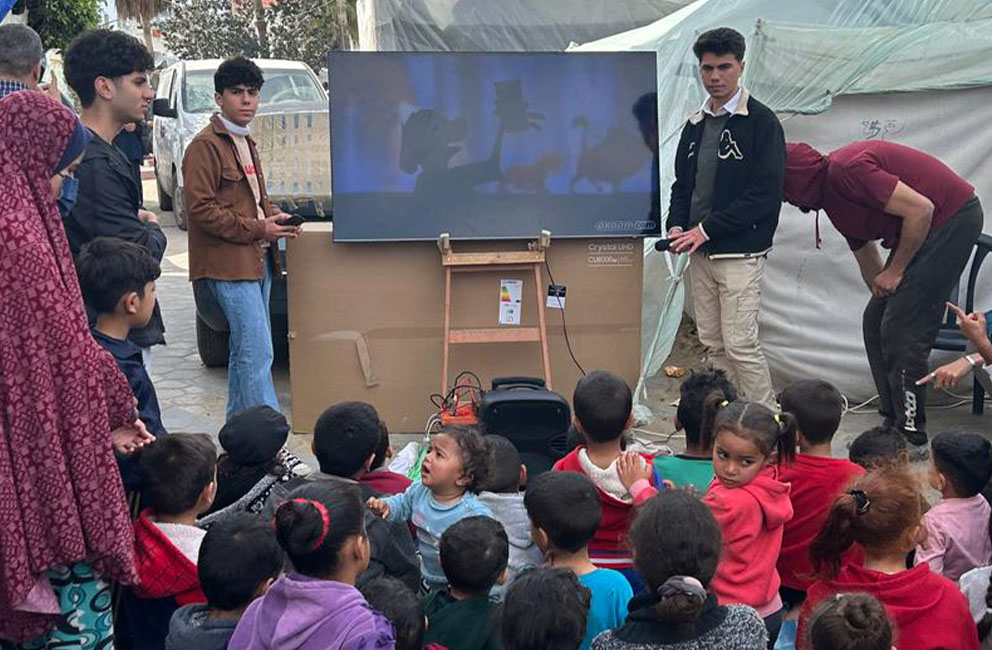 Bambini a Gaza