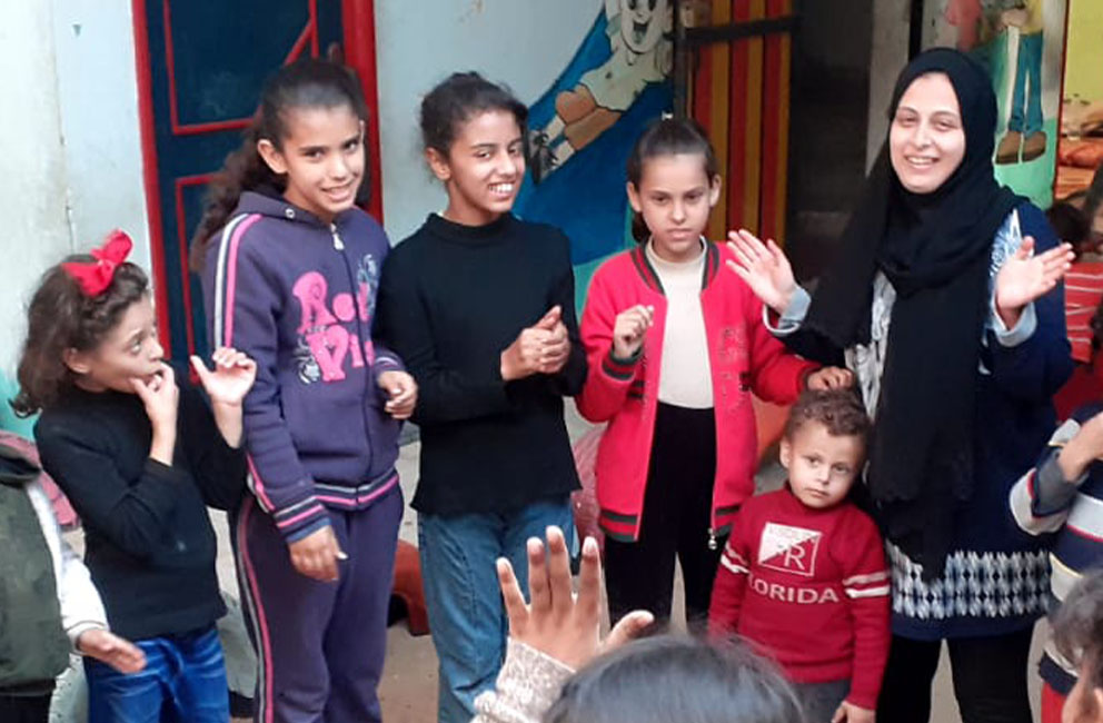 Bambini a Gaza