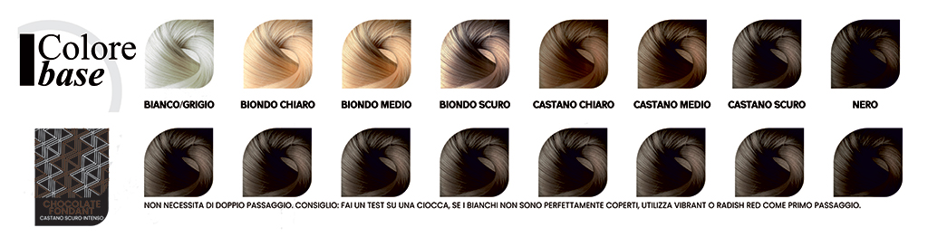 Tabella colore Chocolate Fondant ArmoniaBio