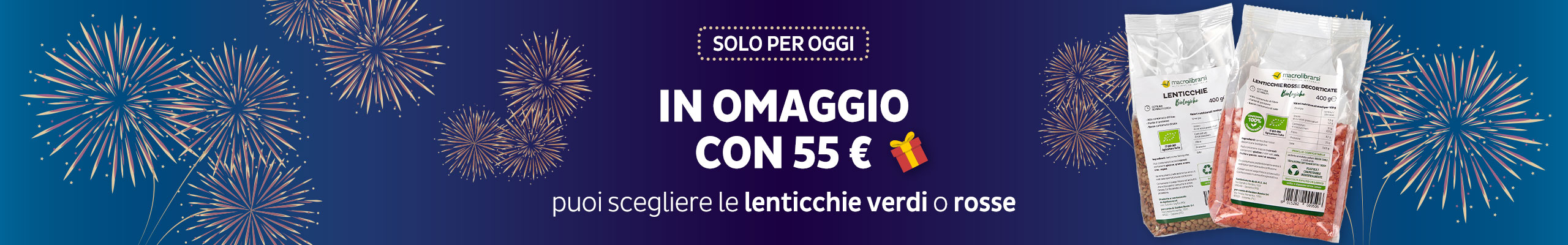 In OMAGGIO Lenticchie Mscrolibrarsi