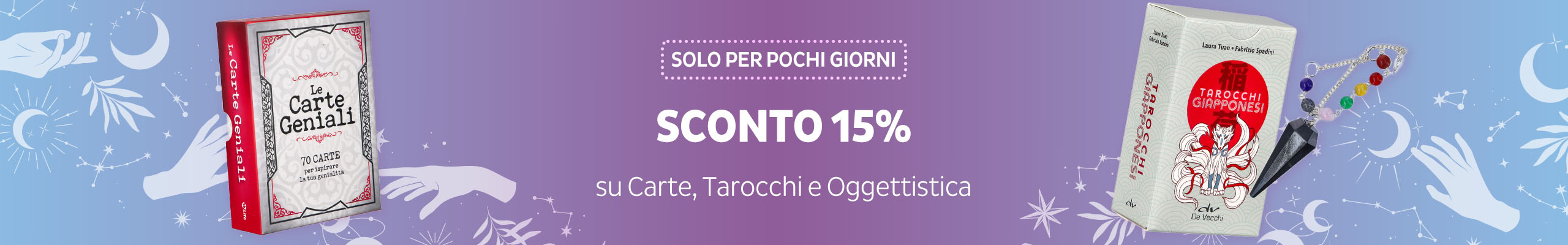sconto tarocchi e carte