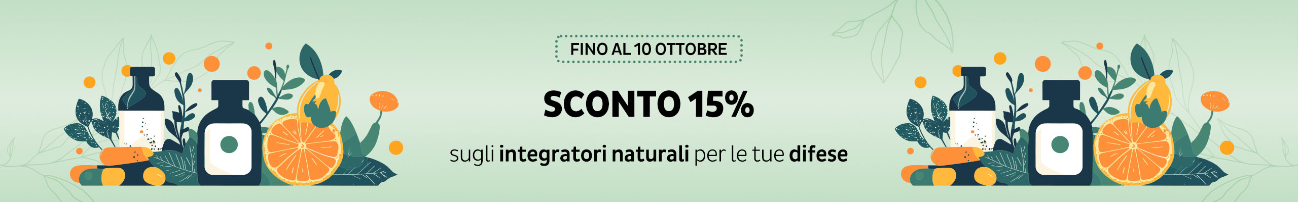 -15% sui prodotti per le difese immunitarie