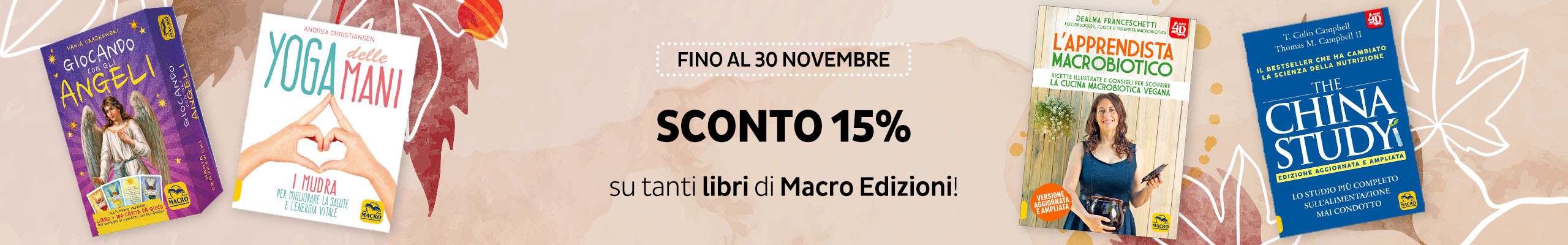 sconto 15% sui libri Macro Edizioni