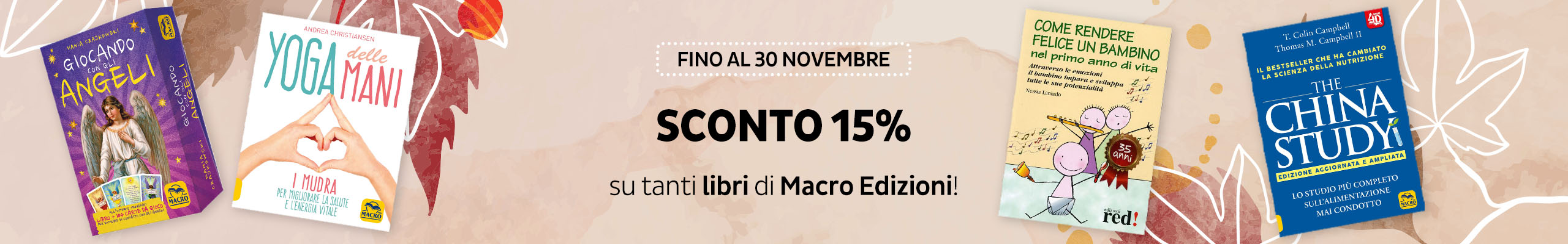sconto 15% sui libri Macro Edizioni