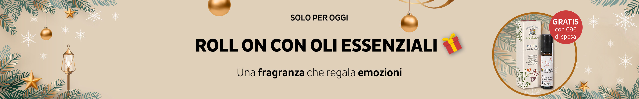 In OMAGGIO Roll On di Olfattiva