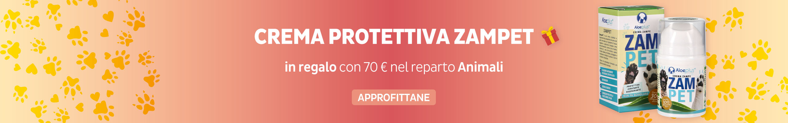 Aloeplus Zampet per Cani e Gatti in Omaggio