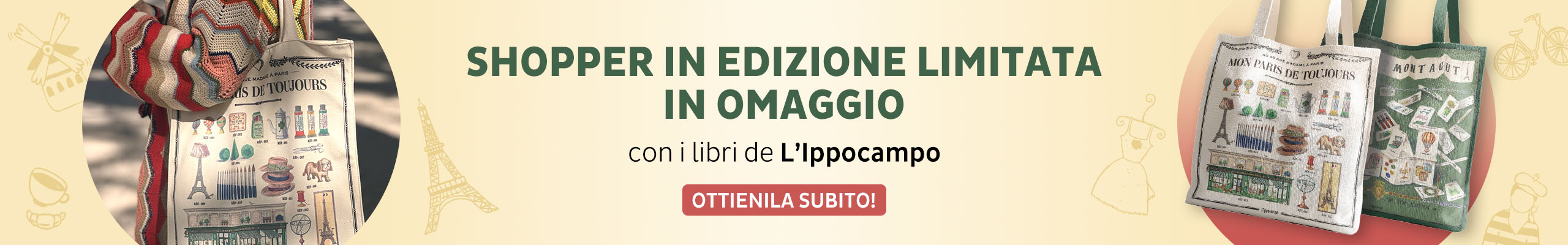 shopper in omaggio con L'Ippocampo