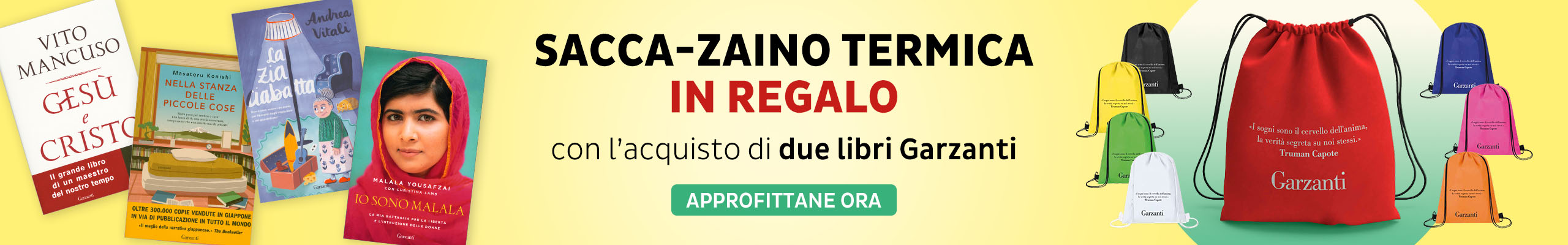 Zaino in regalo