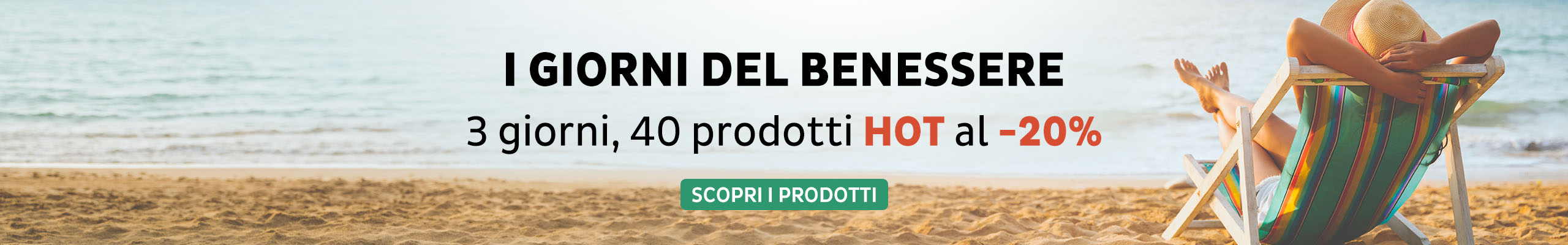 I giorni del Benessere - 20% di sconto
