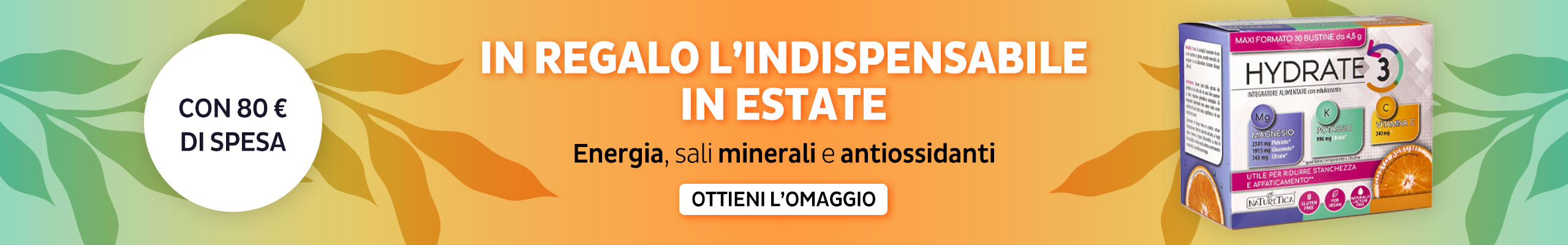 Omaggio Magnesio, Potassio e Vitamina C