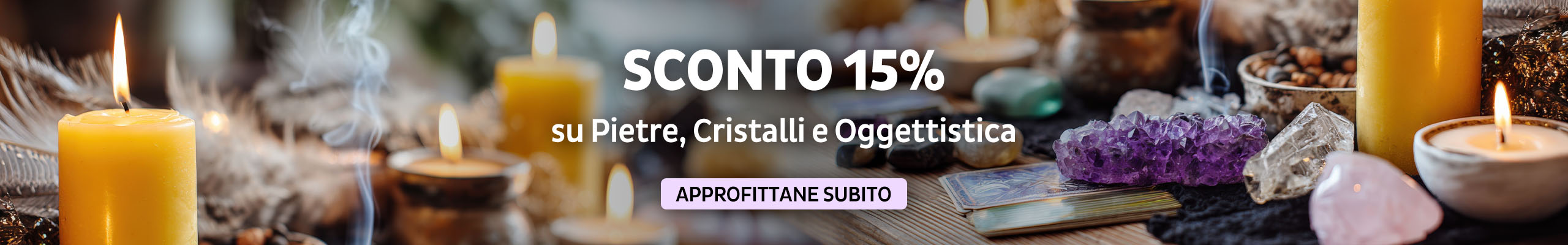 Sconto 15% su Oggettistica e Cristalli fino al 6 febbraio