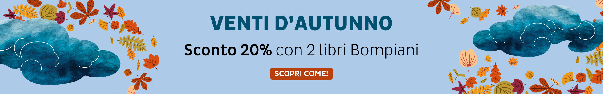 Sconto del 20% su Bompiani