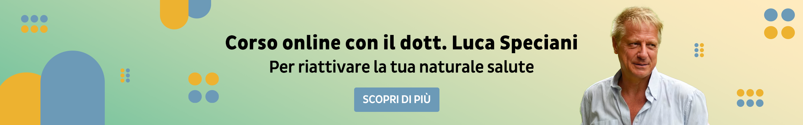Corso online sulla medicina di segnale con Luca Speciani