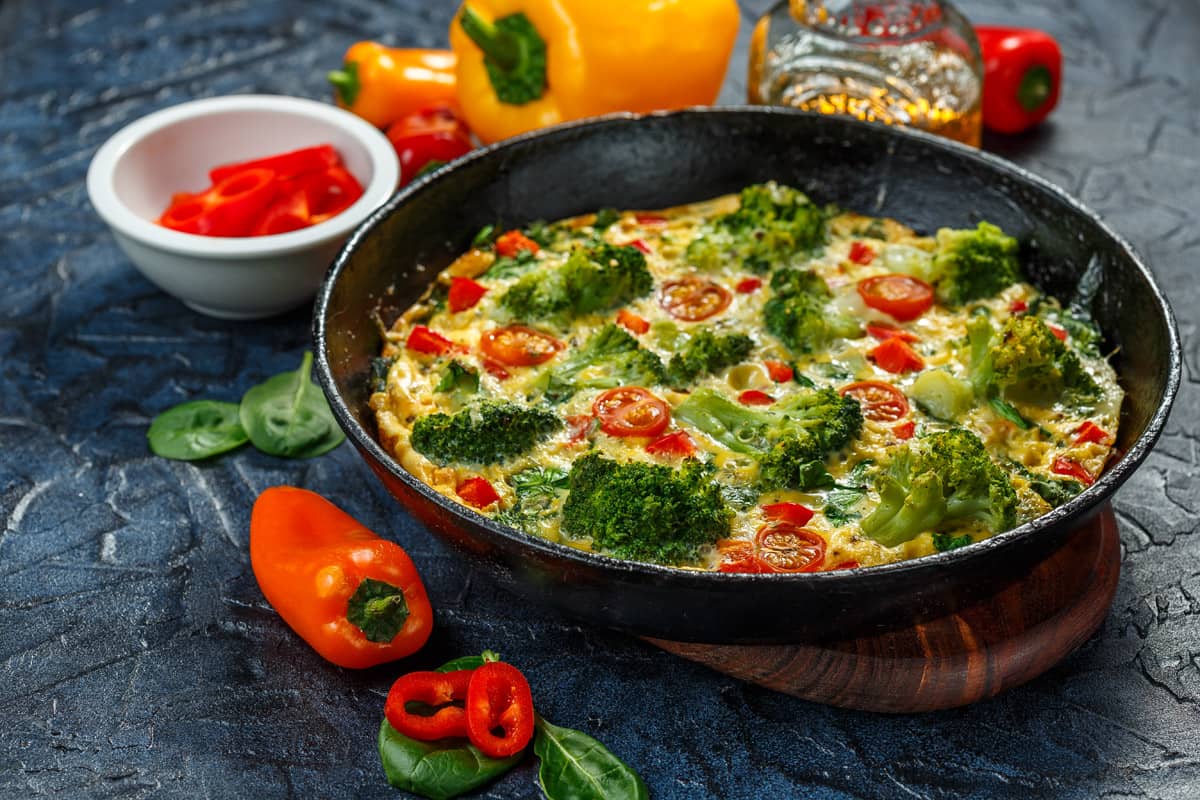 Farinata con le verdure