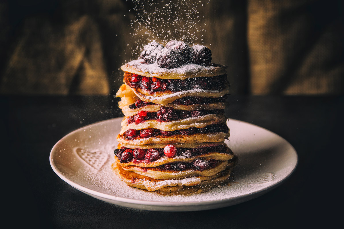 Pancakes al latte di miglio