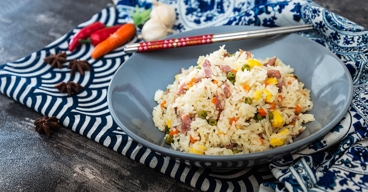 Riso basmati alla cantonese