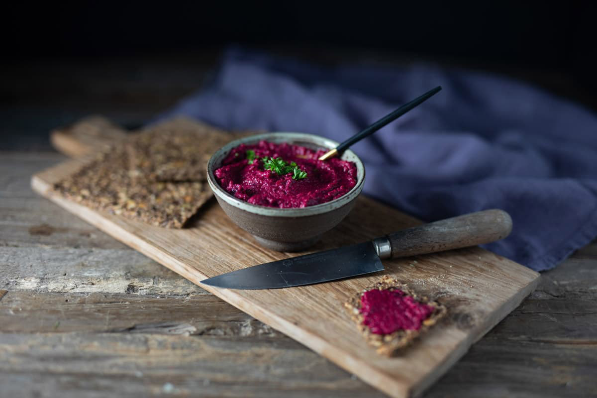 Pink Ume-Hummus