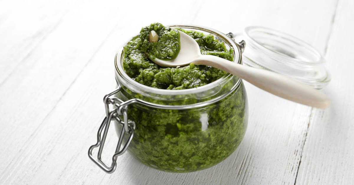 PESTO “ALL’ORIENTALE” IN CREMA DI ZUCCA